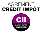 Logo de la CII, agrément au credit d'impot sur la recherche et l'innovation