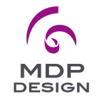 Logo MDP Design, agence de design packaging en Charente