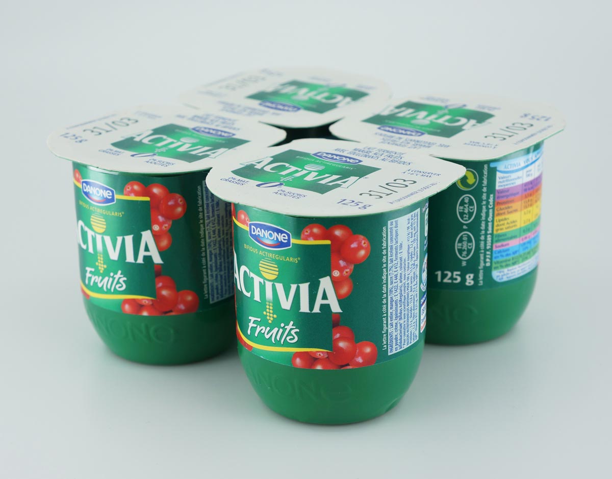 pots de yaourt Activia